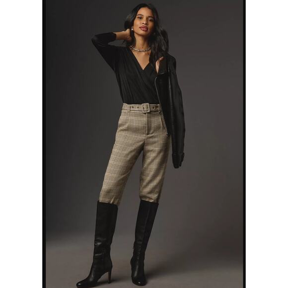 Maeve Boot Tuck Knit Trousers - New Size 14 - Picture 1 of 5